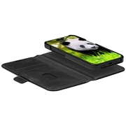 iPhone 16e dbramante1928 Lynge MagSafe 2-i-1 pung læderetui - sort