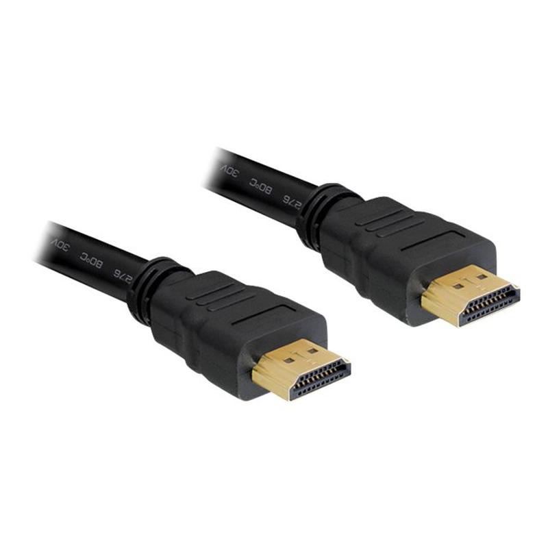 Delock HDMIkabel med HDMI A han > HDMI A han 20m