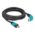 DeLOCK HDMI-kabel - 3m - Sort / Blå