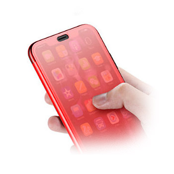 Rød flip taske til iPhone Xs Max