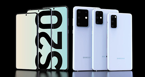 Samsung Galaxy modeller fra 2020