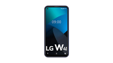 LG W41 hærdet glas og skærmbeskyttelse