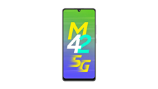 Samsung Galaxy M42 5G hærdet glas og skærmbeskyttelse
