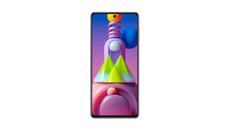Samsung Galaxy M51 hærdet glas og skærmbeskyttelse