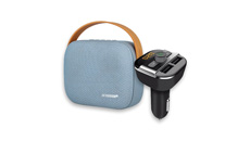 Bluetooth højtaler, FM transmitter og lydtilbehør