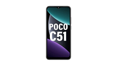 Xiaomi Poco C51 hærdet glas og skærmbeskyttelse