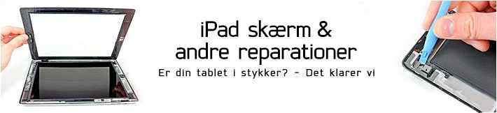 Reparation af iPad