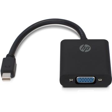 HP Mini DisplayPort / VGA Adapter - Sort