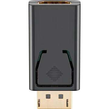 Goobay DisplayPort / HDMI Adapter - Guldbelagt - Sort