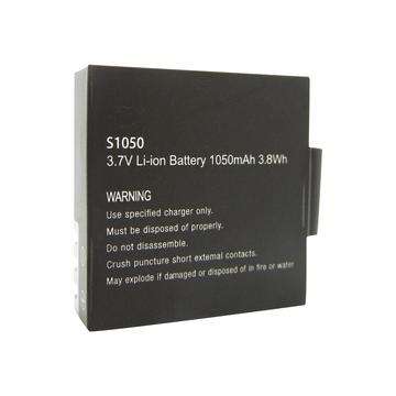 Easypix Li-ion Genopladeligt Batteri til Kamera 1050mAh - 3.7V - Sort