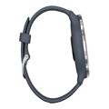 Garmin Venu 2 Sportsur - 45mm - Blå / Sølv
