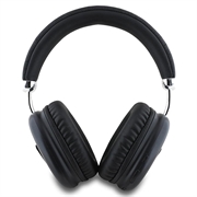 Guess Saffiano Triangle Logo Over-Ear Trådløse hovedtelefoner - Sort