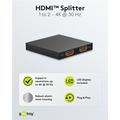 Goobay Brugervejledning HDMI Bryder 1 til 2 - Sort