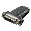 Goobay DVI-I / HDMI Adapter - Nikkelbelagt - Sort