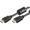 Goobay HDMI 2.0 Kabel med Ethernet - Ferrit Kerne  - 5m