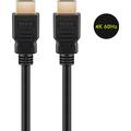 Goobay HDMI 2.0 Kabel med Ethernet - 1.5m - Sort