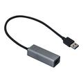 I-tec USB 3.0 Metal Gigabit Ethernet-adapter - 10/100/1000 Mbps