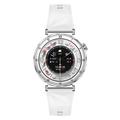 i222 Smartwatch til kvinder med 1.19" AMOLED-skærm - sølv / hvid