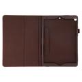 iPad 10.2 2019/2020/2021 Plain Flip Cover - Brun