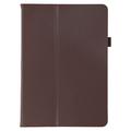 iPad 10.2 2019/2020/2021 Plain Flip Cover - Brun