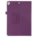 iPad 10.2 2019/2020/2021 Plain Flip Cover - Lilla