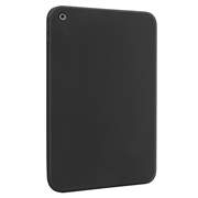 iPad 10.2 2019/2020/2021 Liquid Silikone Cover med Strop - Sort