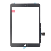 iPad 10.2 2019/2020 Display Glas & Touchskærm - Sort