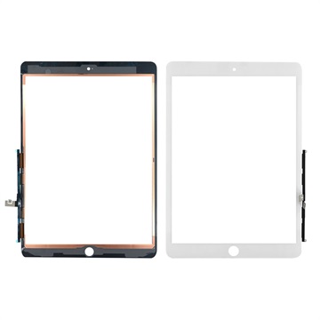 iPad 10.2 2019/2020 Display Glas & Touchskærm - Hvid