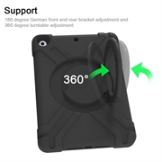 iPad 10.2 2019/2020/2021 Heavy Duty 360 Cover - Sort