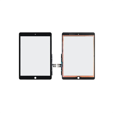 iPad 10.2 2021 Display Glas & Touchskærm - Sort