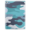 iPad 10.2 2019/2020 TPU Cover - Blå Camouflage