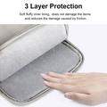 iPad 2022/2025 Haweel Pouch Sleeve - Lysegrå