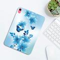 iPad 2022/2025 Stilfuld Ultra-Slim TPU Cover - Blå Sommerfugl