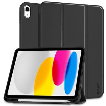 iPad 2022/2025 Tech-Protect SmartCase Pen Tri-Fold Folio Cover - Sort