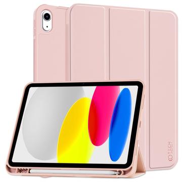 iPad 2022/2025 Tech-Protect SmartCase Pen Tri-Fold Folio Cover - Pink