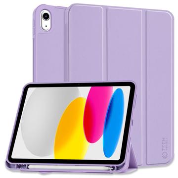 iPad 2022/2025 Tech-Protect SmartCase Pen Tri-Fold Folio Cover - Violet