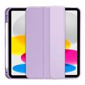 iPad 2022/2025 Tech-Protect SmartCase Pen Tri-Fold Folio Cover - Violet
