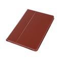 iPad 9.7 (2017/2018) Elegant folio-etui med stativ - Brun