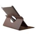 iPad 9.7 2017/2018/iPad Air/Air 2/iPad Air/Air 2 Roterende Cover - Brun