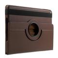 iPad 9.7 2017/2018/iPad Air/Air 2/iPad Air/Air 2 Roterende Cover - Brun