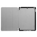 iPad 9.7 2017/2018 Tri-fold Smart Folio cover med flip-over skærm - Rød