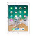 iPad 9.7 (2018) Display Glas & Touchskærm Reparation - Hvid