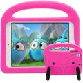 iPad 9.7 2017/2018 Stødsikkert Transportabelt Cover til Børn - Hot Pink