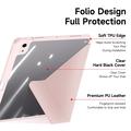 iPad Air 11 2024/2025/Air 2020/2022 Dux Ducis Magi aftageligt 2-i-1 folioetui - pink
