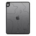 iPad Air 11 2024/2025 Tactical Warthog Hybrid Cover med 7 knapfarver - Asfalt