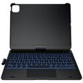 iPad Air 11 2024/2025/2026 Typecase Flexbook Touch Tastaturetui - US-layout - Sort