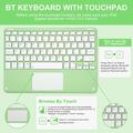 iPad Air 11 2026/2025/2024/iPad Air 2022/2020 Bluetooth-tastaturetui - Grøn