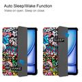 iPad Air 13 (2024) Tri-Fold Series Smart Folio Cover - Graffiti