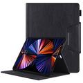 iPad Air 13 2024/2025/2026/iPad Pro 12.9 2018/2020/2021/2022 Smart Folio Taske - Sort