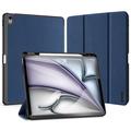 iPad Air 13 2024/2025 Dux Ducis Domo Tri-Fold Smart Folio Cover - Blå